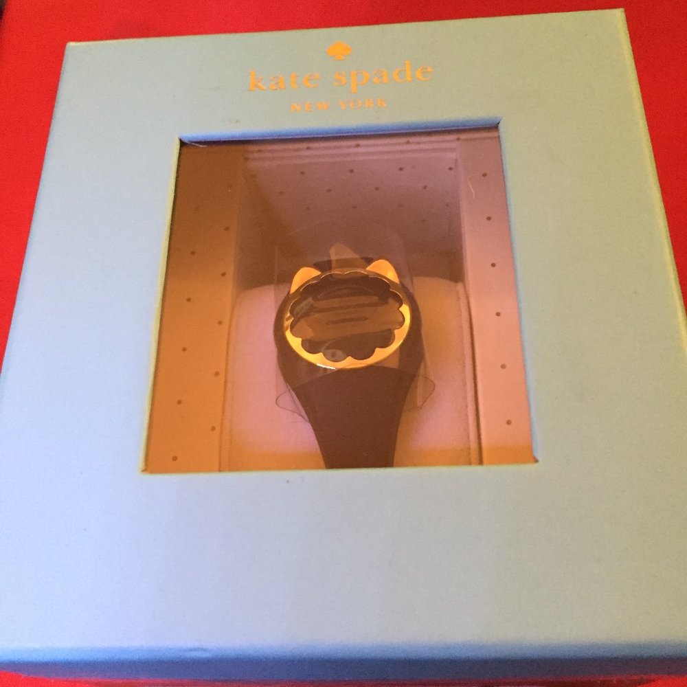 Kate Spade N Y. Black Cat Activity Tracker Gem